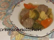 Rezept: Hackbรคllchen zu Bouillongemรผse Hackbรคllchen zu Bouillongemรผse - Rezept