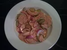 B: Bayrischer Wurstsalat - Rezept
