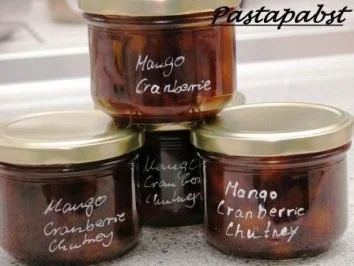 Mango-Cranberry-Chutney - Rezept