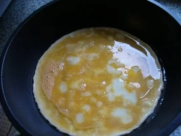 scharfes Kotelett mit Gemüseomelett - Rezept - Bild Nr. 5