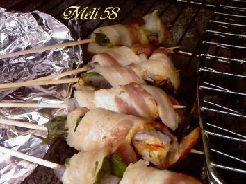 Rezept: Grillen: Garnelen Spieße Bild Nr. 3 Grillen: Garnelen Spieße - Rezept - Bild Nr. 3