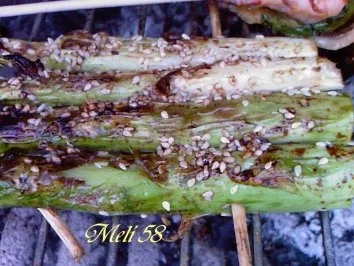 Grillen: Gegrillte Spargelflöße - Rezept