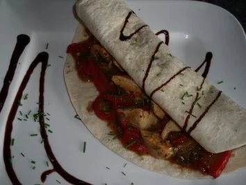 Rezept: Gefüllte Tortillas Gefüllte Tortillas - Rezept