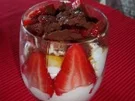 Erdbeer-Quark-Dessert - Rezept