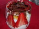 Erdbeer-Quark-Dessert - Rezept