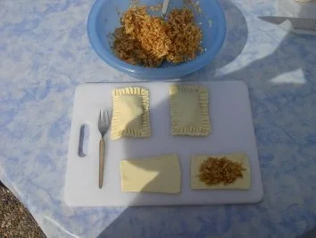 Apfel - Mandel - Taschen - Rezept - Bild Nr. 2