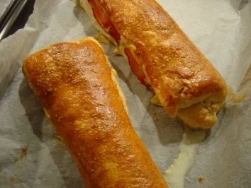 Blätterteig gefüllt mit Spargel und gekochtem Schinken - Rezept - Bild Nr. 7