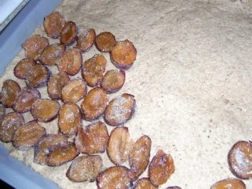 Zwetschkenkuchen gesunde Art mit gerösteten Walnüssen - Rezept - Bild Nr. 4