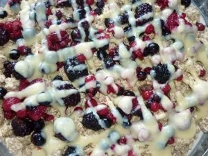 Geschichtetes Hüftgold trifft Eierlikör und Aufgesetzten.. - Rezept