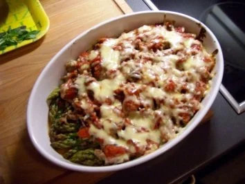 Gratinierter grüner Spargel - Rezept - Bild Nr. 6