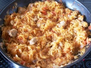 Kochen: Szegediner Gulasch / Sauerkraut-Gulasch - Rezept - Bild Nr. 3