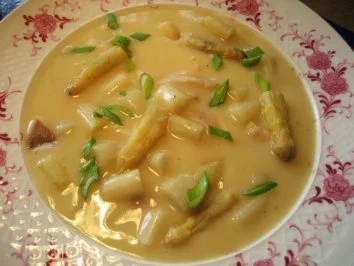 Spargelsüppchen - extra fein ... - Rezept