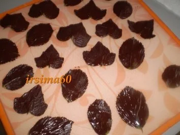 Schoko Blätter - Rezept - Bild Nr. 4