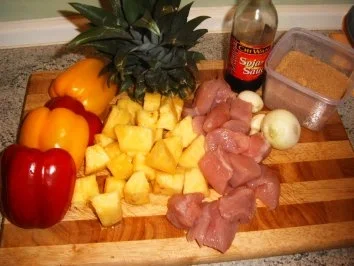 Puten -Ananas-Spiesse - Rezept - Bild Nr. 2