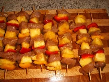 Puten -Ananas-Spiesse - Rezept - Bild Nr. 4