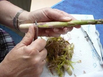 Lachs , Orangensoße und grüner Spargel - Rezept - Bild Nr. 5