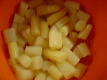 Spargel-Eier-Salat mit Kiwidressing - Rezept - Bild Nr. 4