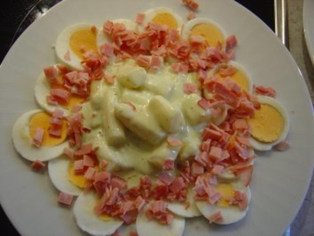 Spargel-Eier-Salat mit Kiwidressing - Rezept - Bild Nr. 10