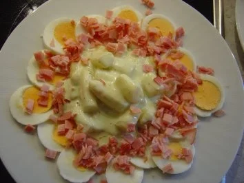 Spargel-Eier-Salat mit Kiwidressing - Rezept - Bild Nr. 10