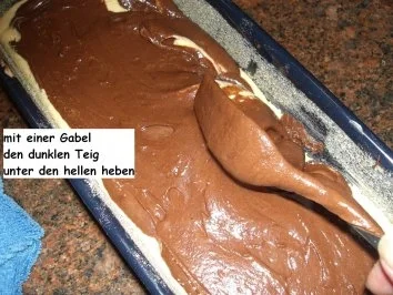 Rührteig:   MARMORKUCHEN - Rezept - Bild Nr. 6