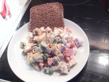 Rezept: Abendbrot - Salat Bild Nr. 2 Abendbrot - Salat - Rezept - Bild Nr. 2