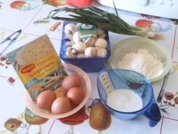 Gefüllter  Eierkuchen - Rezept