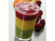 Green-Yellow-Red Smoothie oder Jamaica Smoothie - Rezept