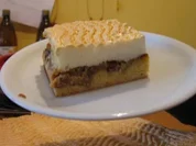 Rhabarberkuchen mit Tröpfchen - Rezept