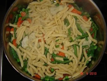 Vegetarisch : Gemüse-Spätzle-Pfanne - Rezept - Bild Nr. 4