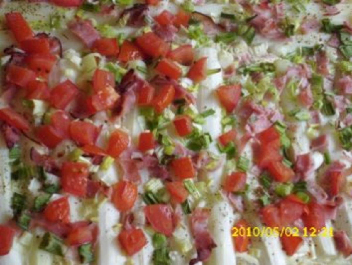 Pizza: Spargelpizza - Rezept - Bild Nr. 3