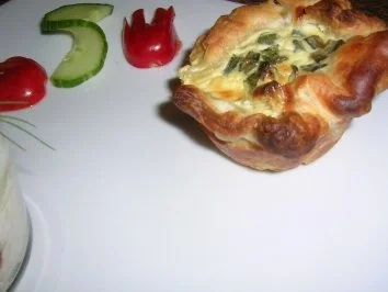 Mascarpone-Lauch-Törtchen - Rezept