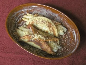 Rezept: Kräuterpfannkuchen verschieden gefüllt Bild Nr. 3 Kräuterpfannkuchen verschieden gefüllt - Rezept - Bild Nr. 3