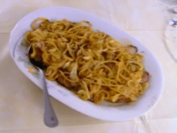 Rezept: Zwiebellende Zwiebellende - Rezept