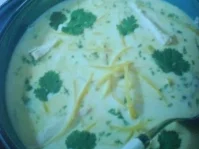 Zitronen - Koriander  - Suppe - Rezept