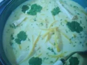 Zitronen - Koriander  - Suppe - Rezept