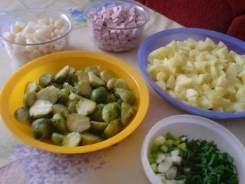 Geflügelfleischwurst-Pfanne - Rezept - Bild Nr. 2