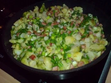 Geflügelfleischwurst-Pfanne - Rezept - Bild Nr. 4