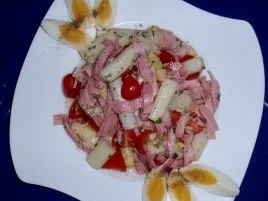 Rezept: Bunter Spargelsalat Bild Nr. 5 Bunter Spargelsalat - Rezept - Bild Nr. 5