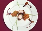 Rezept: Seeteufel in Parmaschinkenhülle auf roten Linsen Bild Nr. 2 Seeteufel in Parmaschinkenhülle auf roten Linsen - Rezept - Bild Nr. 2