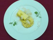 Ingwer-Limettenparfait auf gebratener Ananas - Rezept - Bild Nr. 2