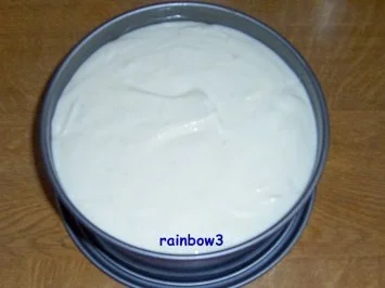 Rezept: Backen: Quarktorte ohne Teigboden Bild Nr. 4 Backen: Quarktorte ohne Teigboden - Rezept - Bild Nr. 4