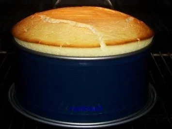 Rezept: Backen: Quarktorte ohne Teigboden Bild Nr. 5 Backen: Quarktorte ohne Teigboden - Rezept - Bild Nr. 5