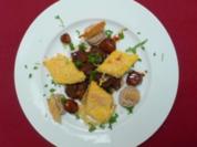 Wildgulasch mit Pastinaken-Mousseline und Polentarauten - Rezept - Bild Nr. 2
