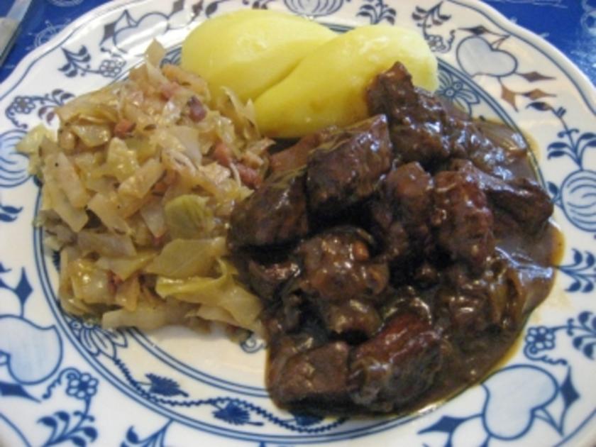 Rinds-Gulasch ... - Rezept mit Bild - kochbar.de