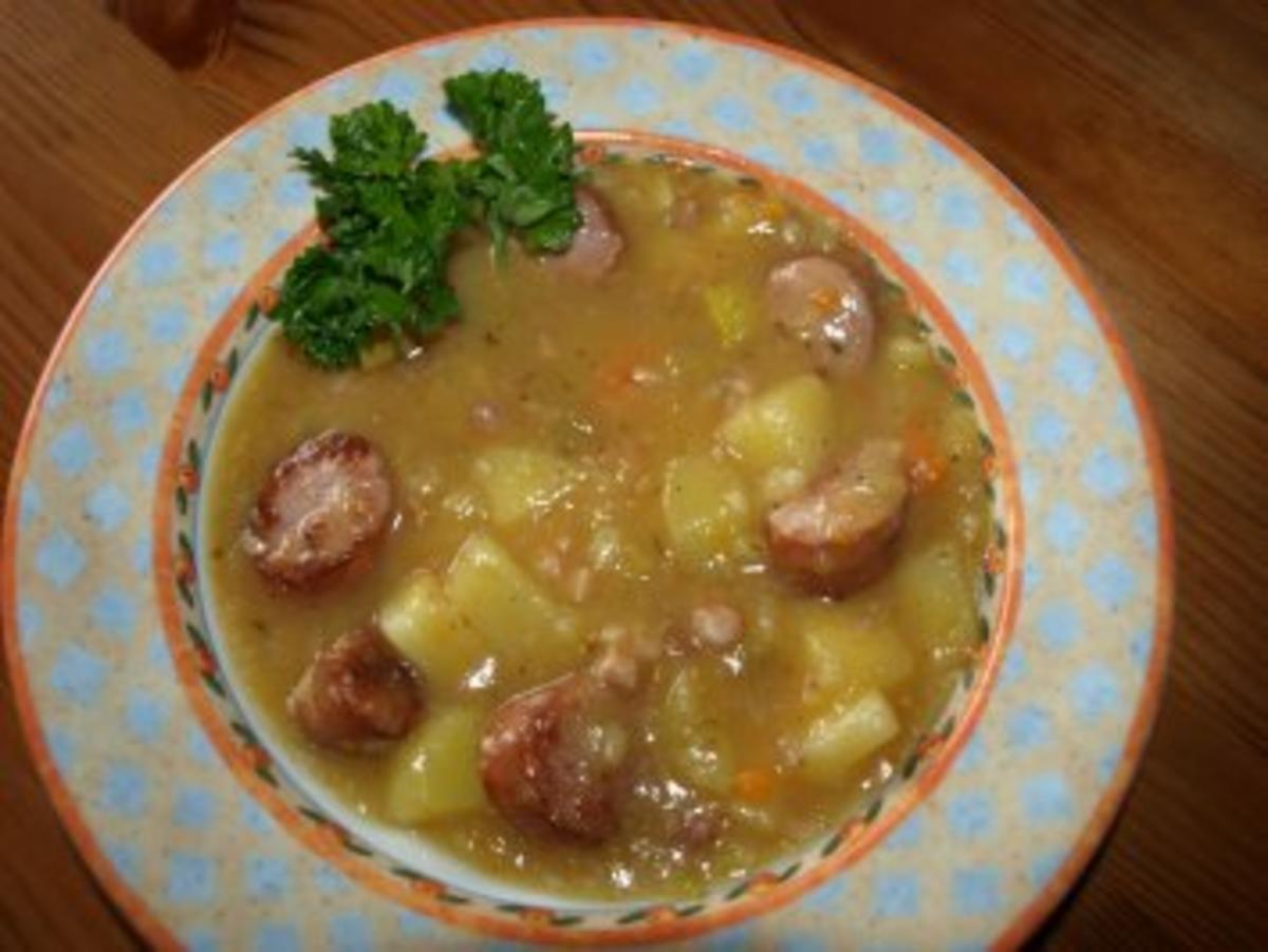 Kartoffelsuppe traditionell - Rezept mit Bild - kochbar.de