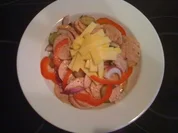 B: Schweizer Wurstsalat - Rezept