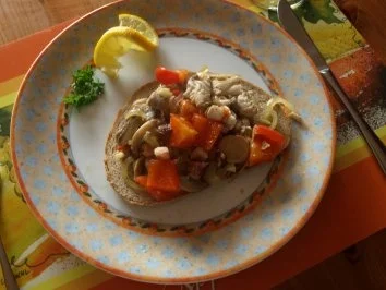 Pikante Fischpfanne a la Stacho - Rezept