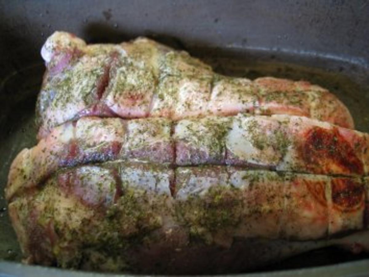Fleisch:  Lammschulter, wie man sie in Okzitanien zubereitet - Rezept - Bild Nr. 3