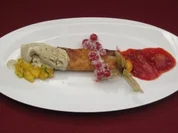 Kürbiskerneis mit zweierlei Früchten - Rezept - Bild Nr. 2