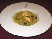 Kokos-Kräuterschaum-Süppchen mit Tempura-Garnelenspieß - Rezept - Bild Nr. 2